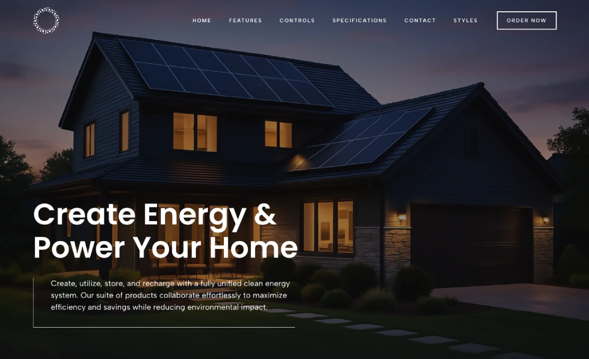 Image showing a beautifully designed and optimized website header that gives you the best website experience and saves you time and money